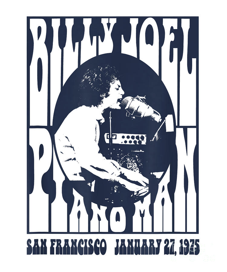 Billy Joel - Piano Man 975 Digital Art by Notorious Artist - Pixels