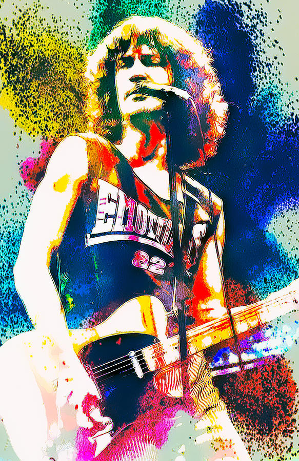 Billy Squier Digital Art by Ray Brown - Fine Art America