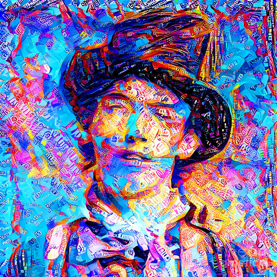 Billy The Kid In Vibrant Modern Contemporary Urban Style 20210710 square Photograph by Wingsdomain Art and Photography
