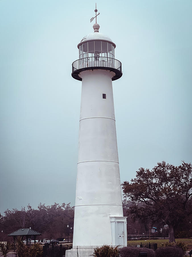 Biloxi Lighthouse, Biloxi, Mississippi Photograph by Dawna Moore Photography
