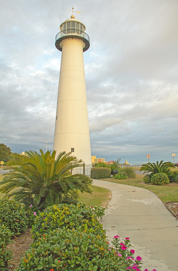 Biloxi Lighthouse Photograph by Nautical Chartworks
