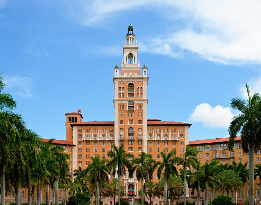 Architecture Photograph - Biltmore Hotel Coral Gables by Ed Gleichman