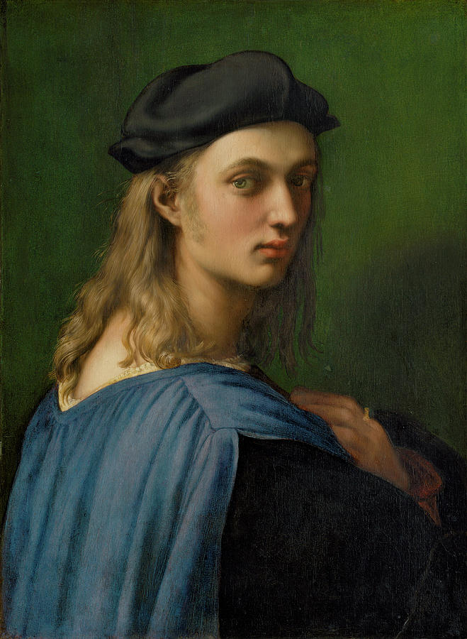 Bindo Altoviti, c. 1515, oil on panel, Samuel H. Kress Collection Painting by MotionAge Designs