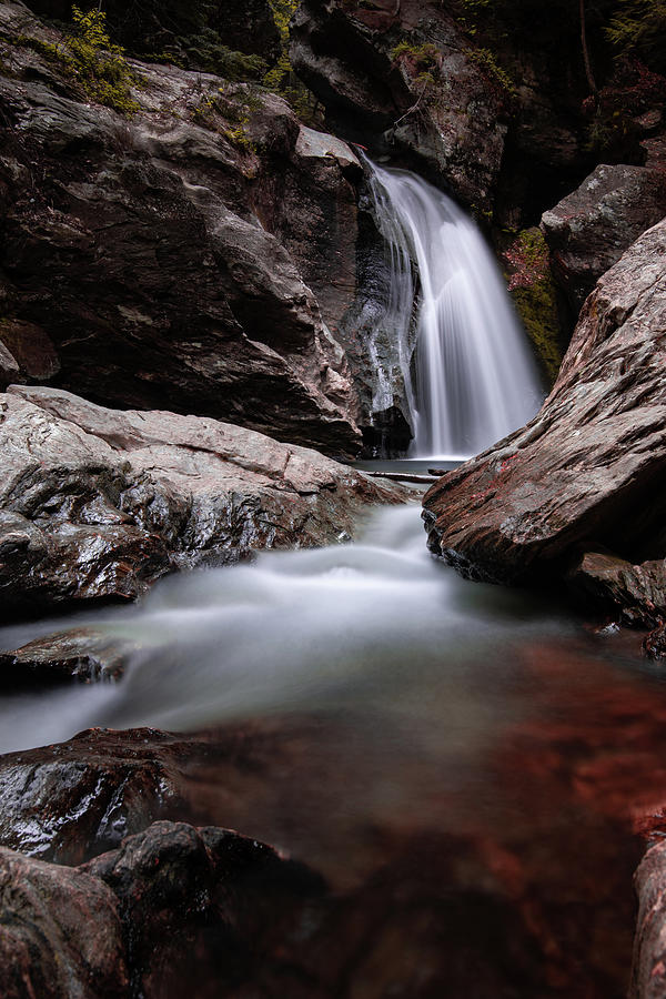 Bingham Falls at the Smugglers Notch 1 Photograph by Dimitry Papkov