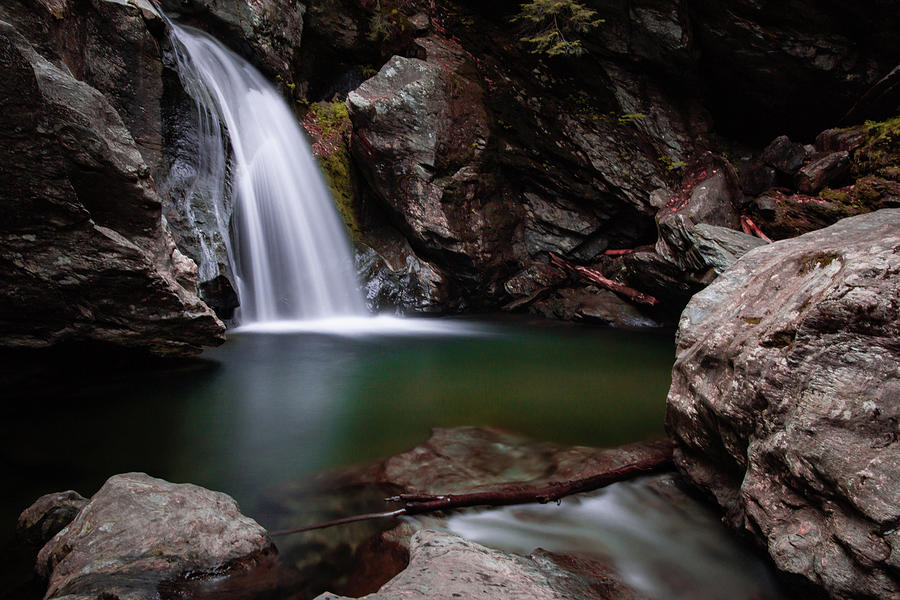 Bingham Falls at the Smugglers Notch 6 Photograph by Dimitry Papkov