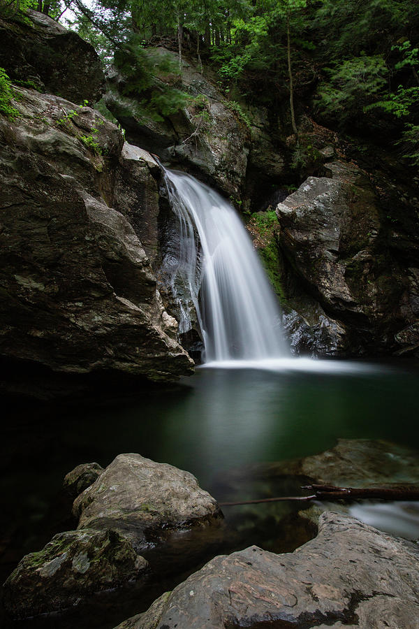 Bingham Falls at the Smugglers Notch 7 Photograph by Dimitry Papkov