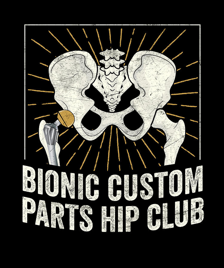 Bionic Hip Club Hip Replacement Surgery Recovery Logo