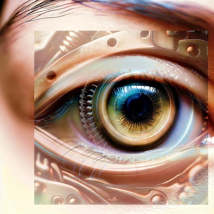 Bionic Eye Digital Art by David Manlove