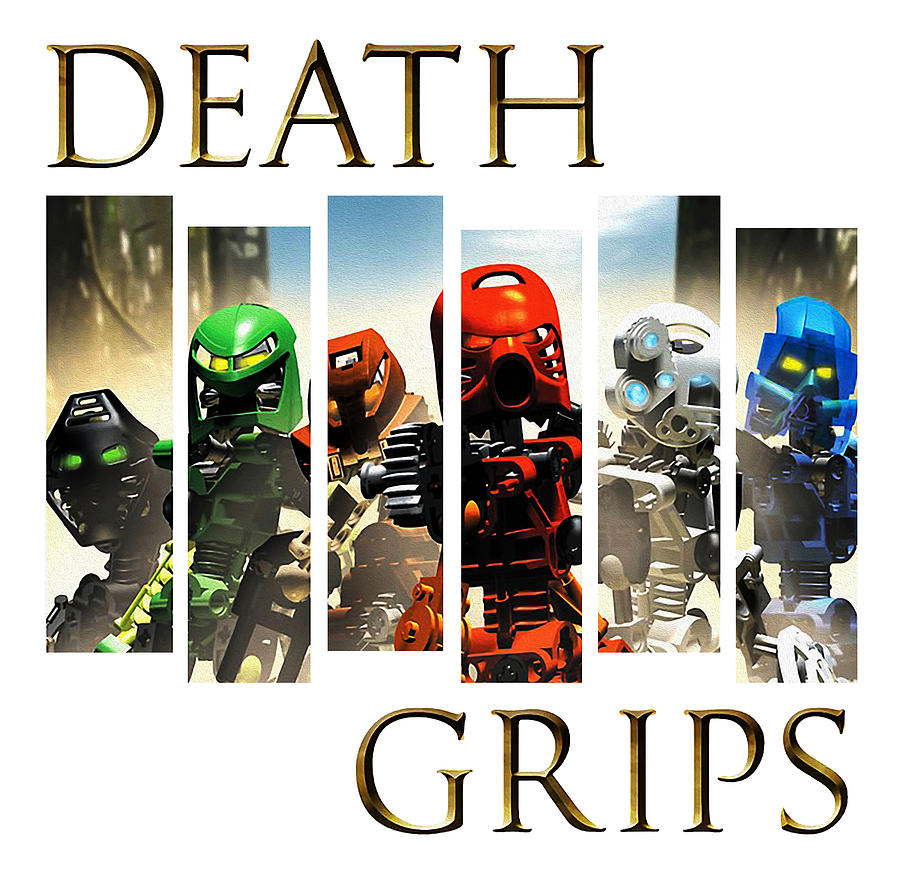 Bionicle Death Grips Digital Art by Virginasih Rena