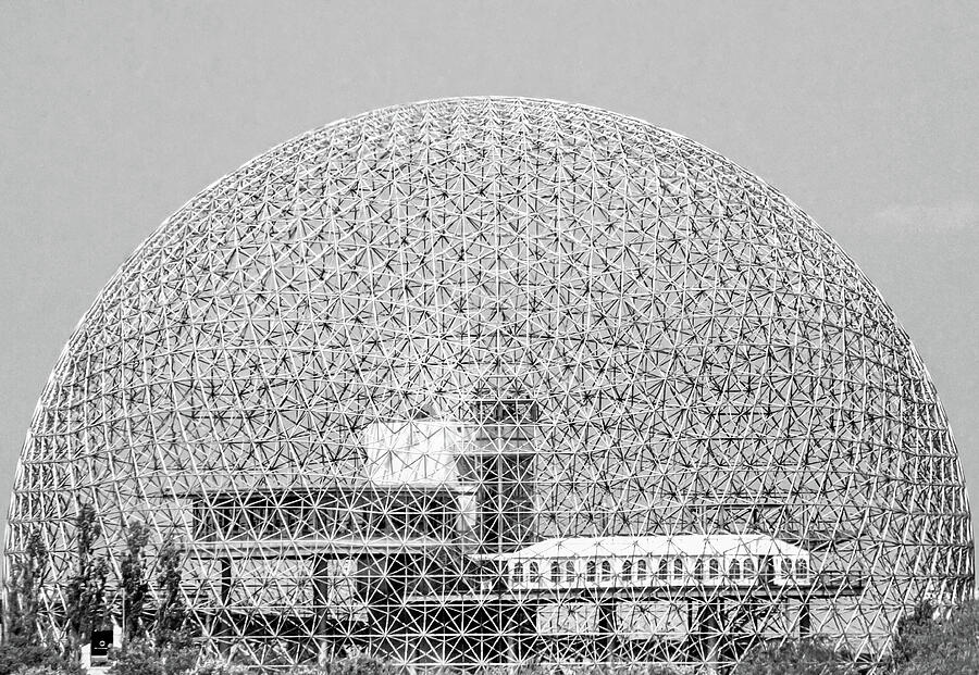 Biosphere Formerly Expo 67 Pavillion in Montreal Photograph by Matthew Bamberg