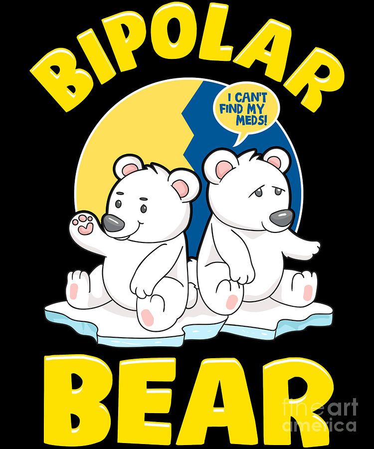 Polar Bear Funny Science Bear Pun Sticker