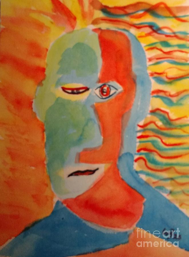 Bipolar Painting by Walt Brodis