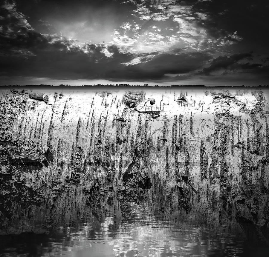 Souls Waterfall /Photomanipulation  Mixed Media by Aleksandrs Drozdovs