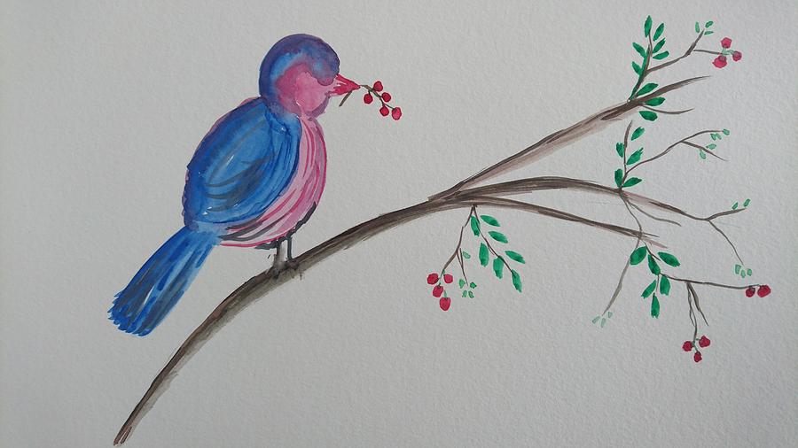 Bird art Painting by Faa shie