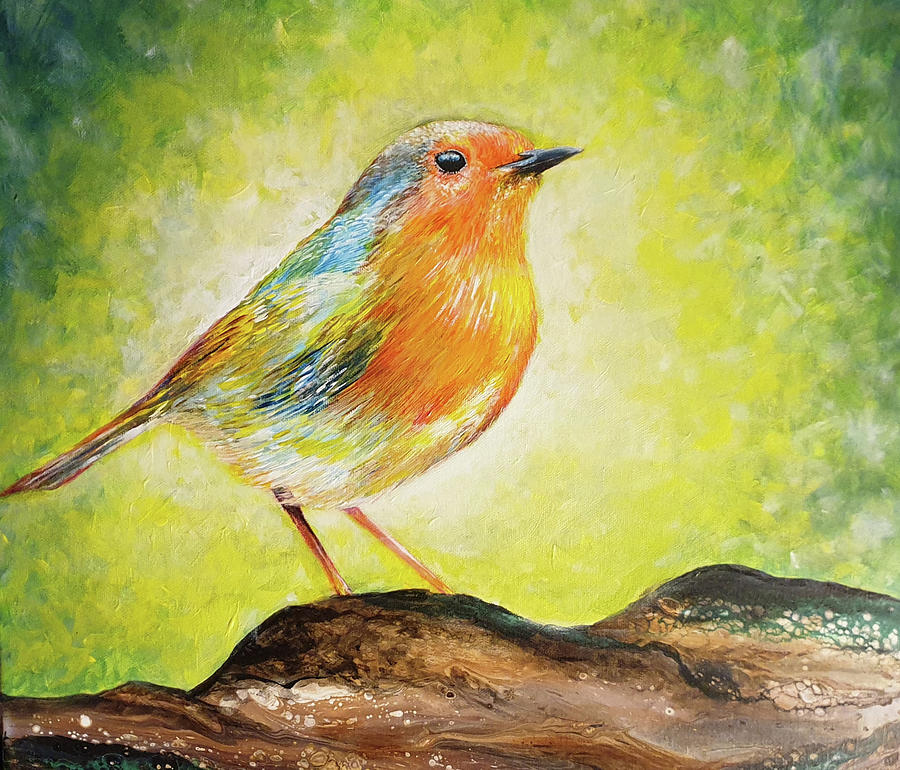 Bird Freedom Painting by Themayart