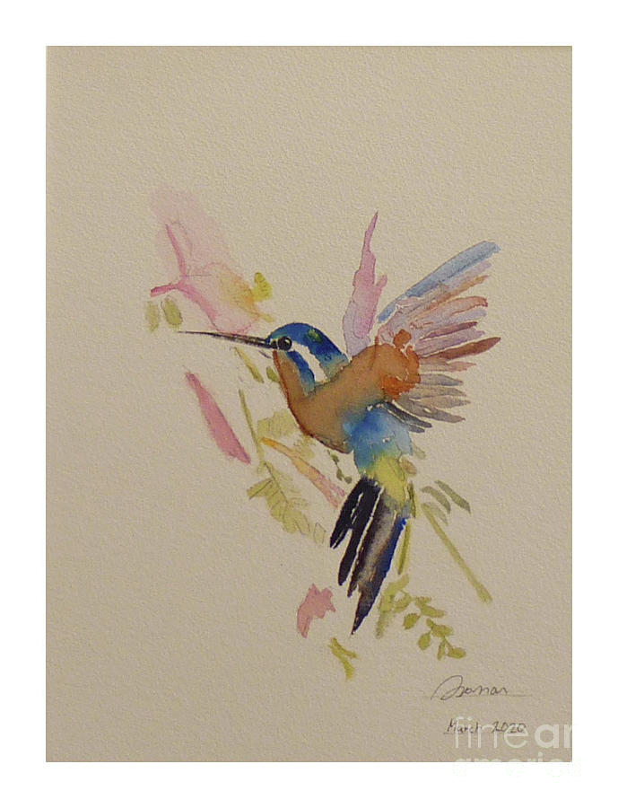 Bird Painting by Godwin Cassar