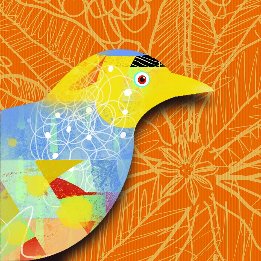 Birdland Series 1 of 16 Digital Art by Steve Hayhurst