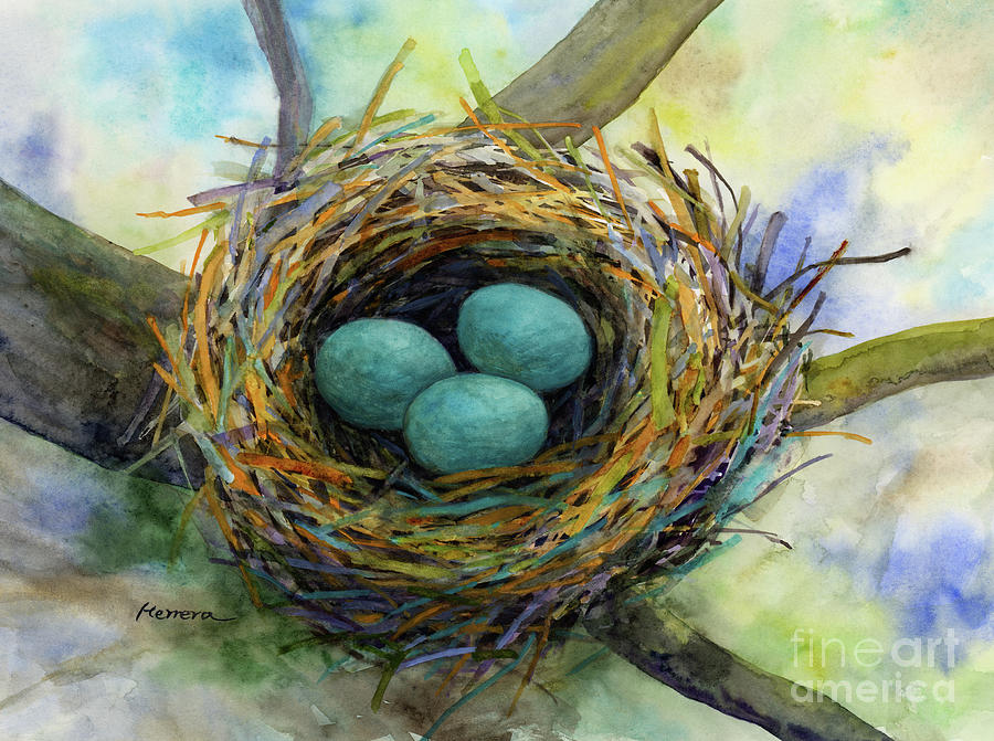 Bird Nest 2 Painting
