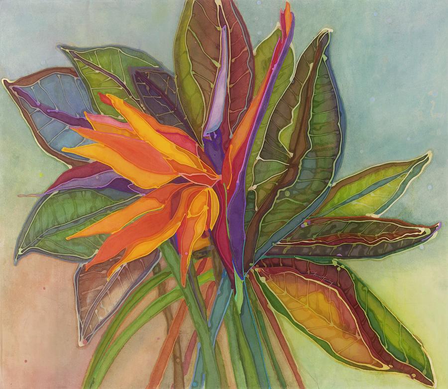 Bird of Paradise Painting by Anne Hanley