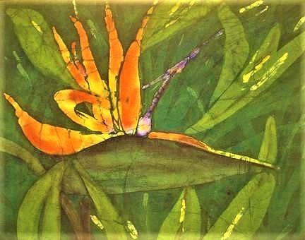 Bird of Paradise II Tapestry - Textile by Kay Shaffer