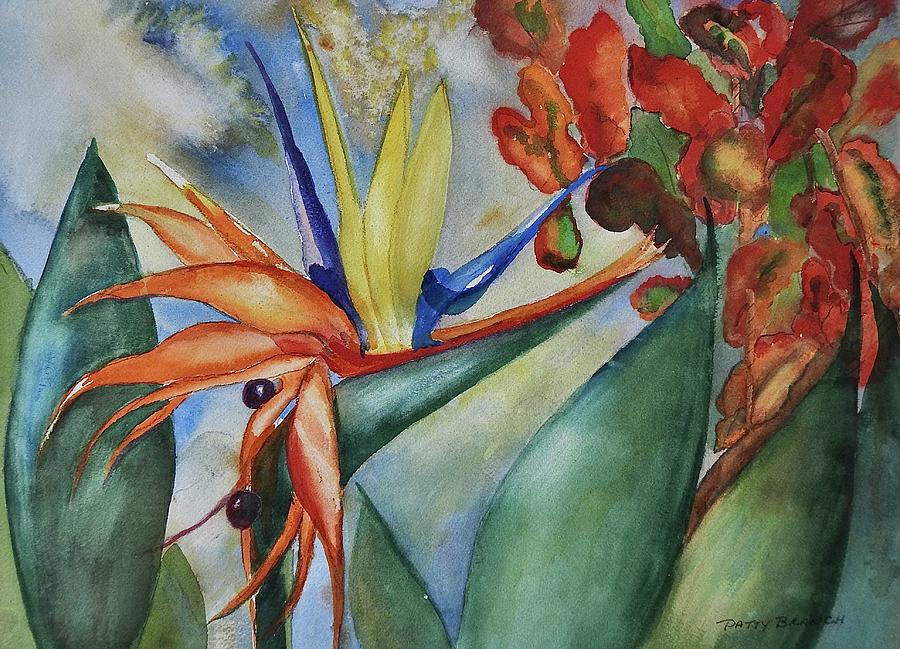 Bird of Paradise Painting by Pat Branch-Fontaine