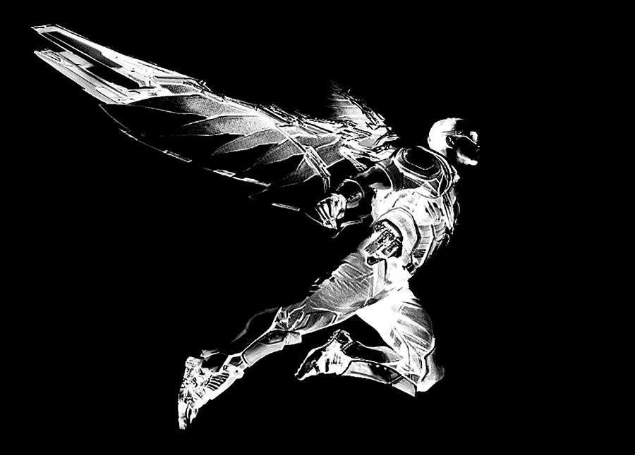 Bird of Vengeance 3 Digital Art by Aldane Wynter