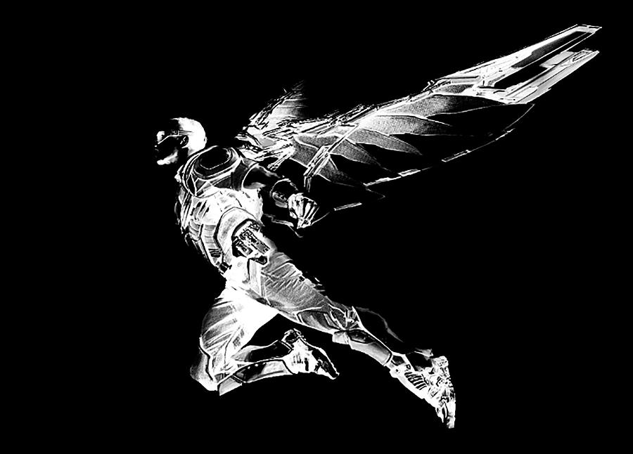 Bird of Vengeance 4 Digital Art by Aldane Wynter
