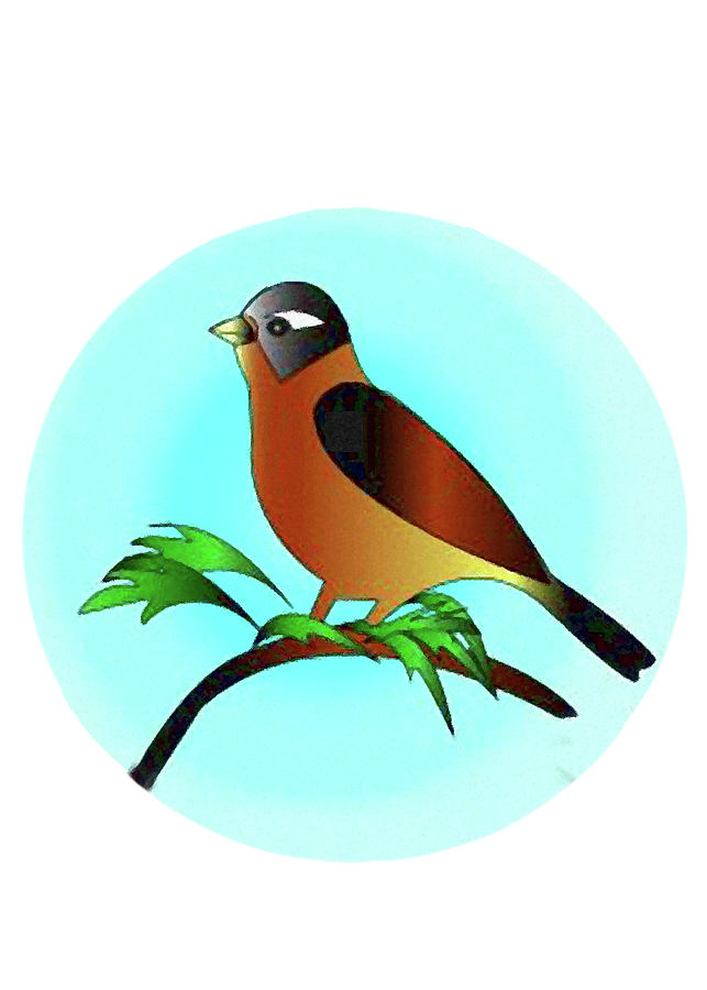 Bird Painting by Sarabjit Singh