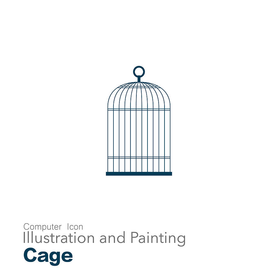 Birdcage Drawing by Erhui1979