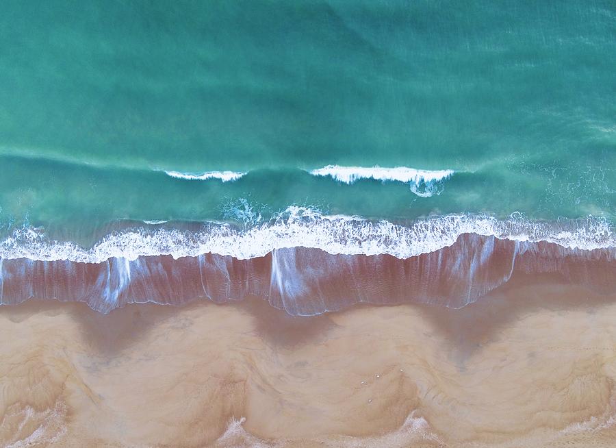 Birds Eye view at the beach Photograph by Danny Chappell - Fine Art America