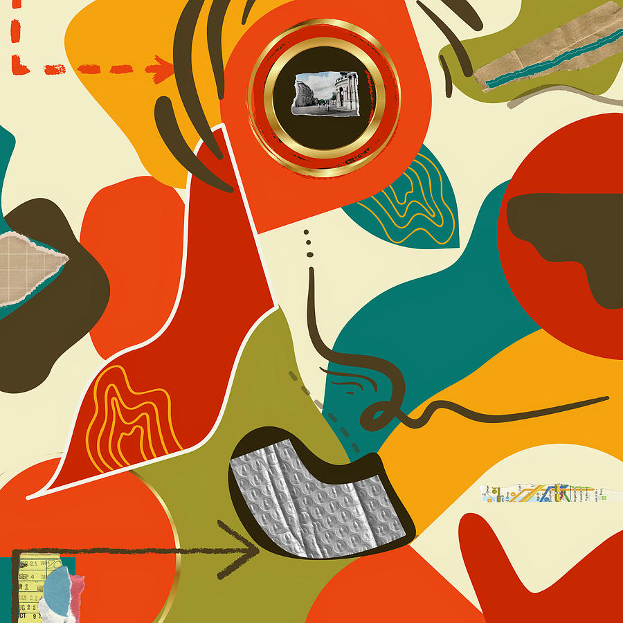 Birds-eye View Mixed Media by Canessa Thomas Birds-eye View Mixed Media by Canessa Thomas