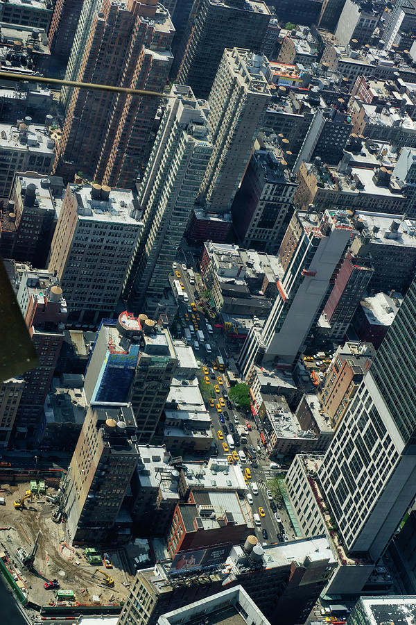 Birds Eye View Of New York City Photograph by Joie Cameron-Brown - Fine ...