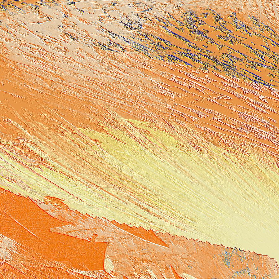 Birds Flying at Sunset Digital Art by Ruth Harrigan Birds Flying at Sunset Digital Art by Ruth Harrigan