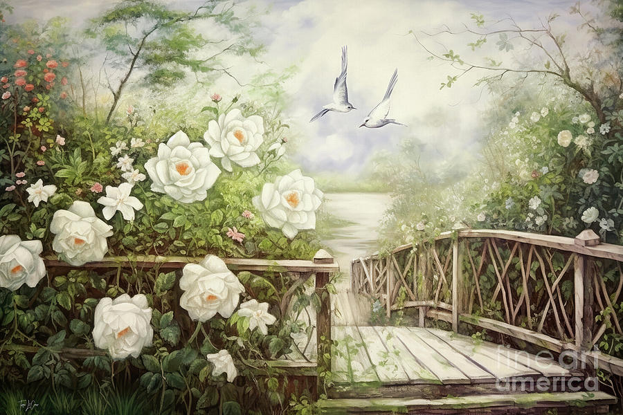 Paradise Painting - Birds In Paradise by Tina LeCour