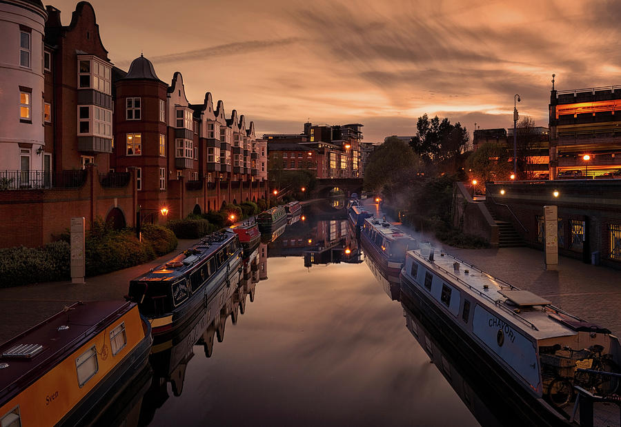 Birmingham canals  Photograph by Jon Jones