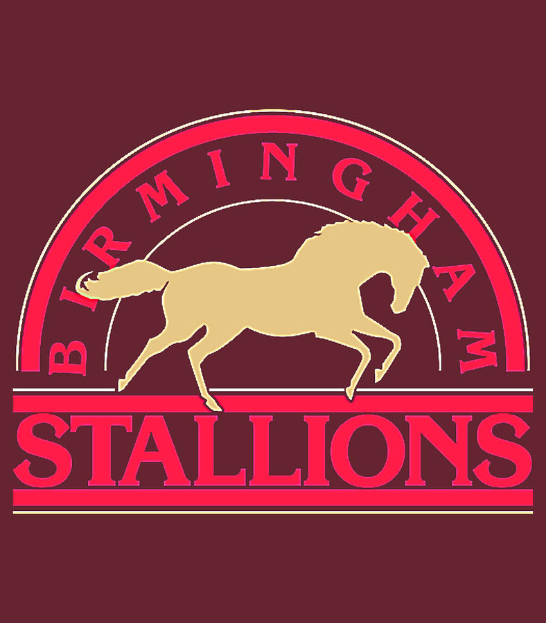 Birmingham Stallions Digital Art by Hue Au Ho - Fine Art America