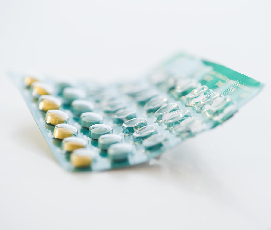 Birth control pills Photograph by Jamie Grill