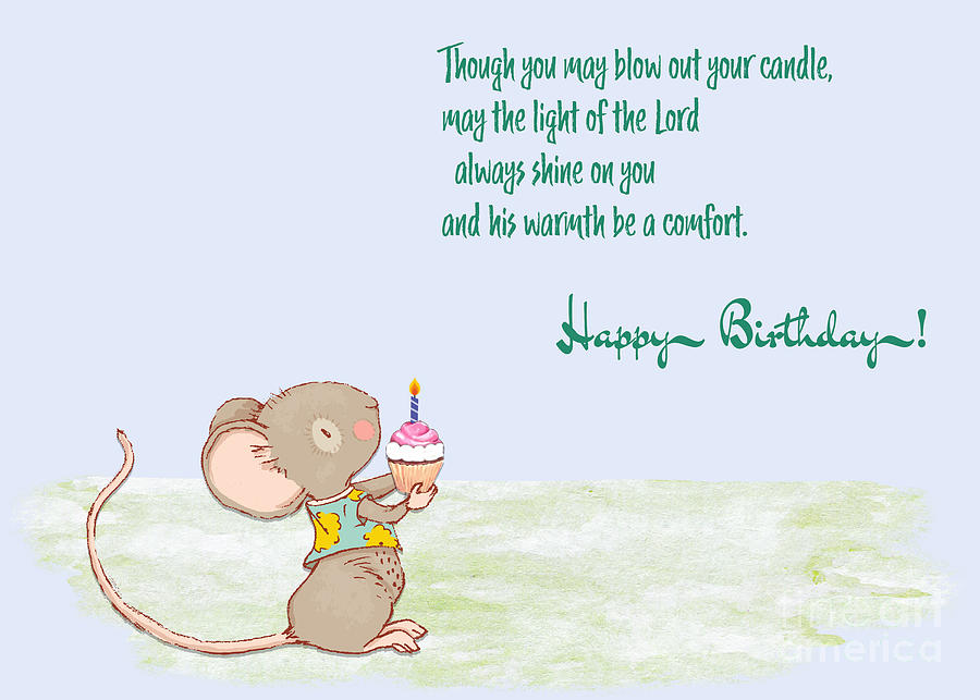 Birthday  Blow Out Your Candle Digital Art