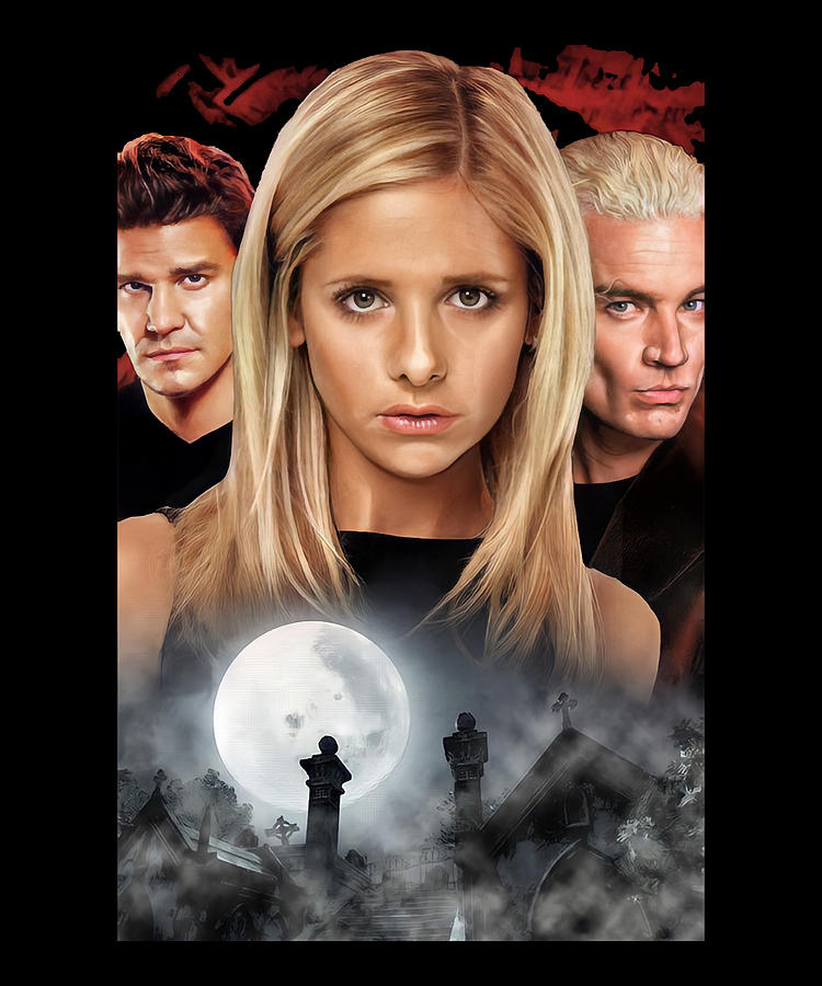 Birthday Gifts Buffy The Vampire Slayer Awesome For Music Fans Drawing ...