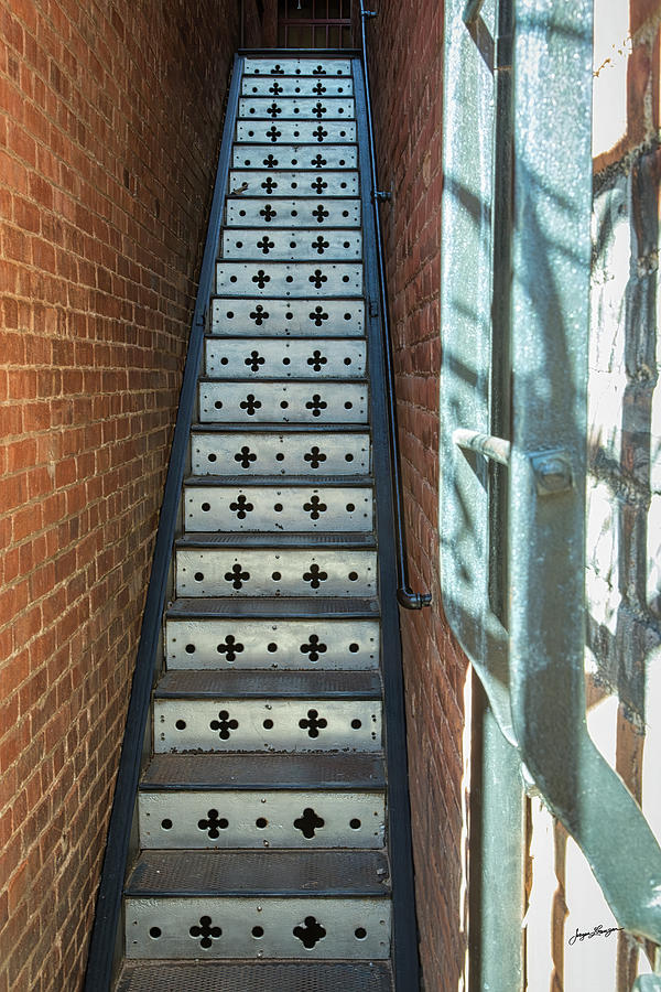 Bisbee Stairway Photograph by Jurgen Lorenzen
