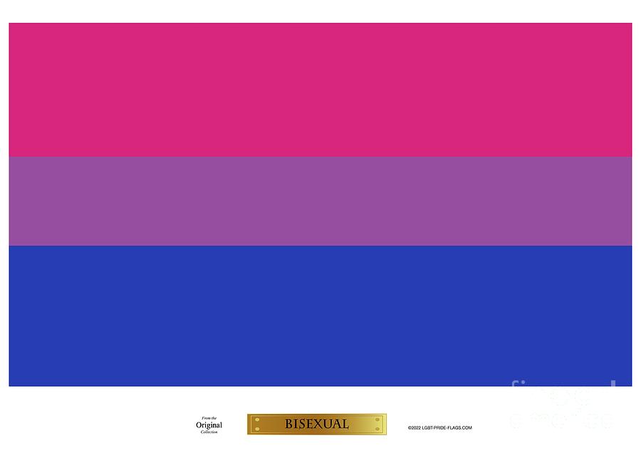 Bisexual Pride Flags Digital Art By Pride Flags Pixels