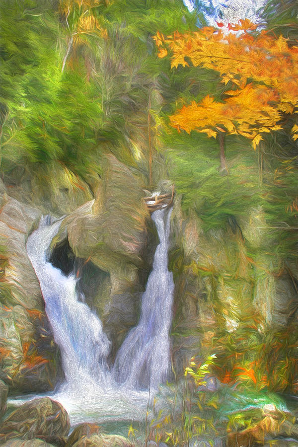Waterfall Photograph - Bish Bash Falls by Carol Lowbeer