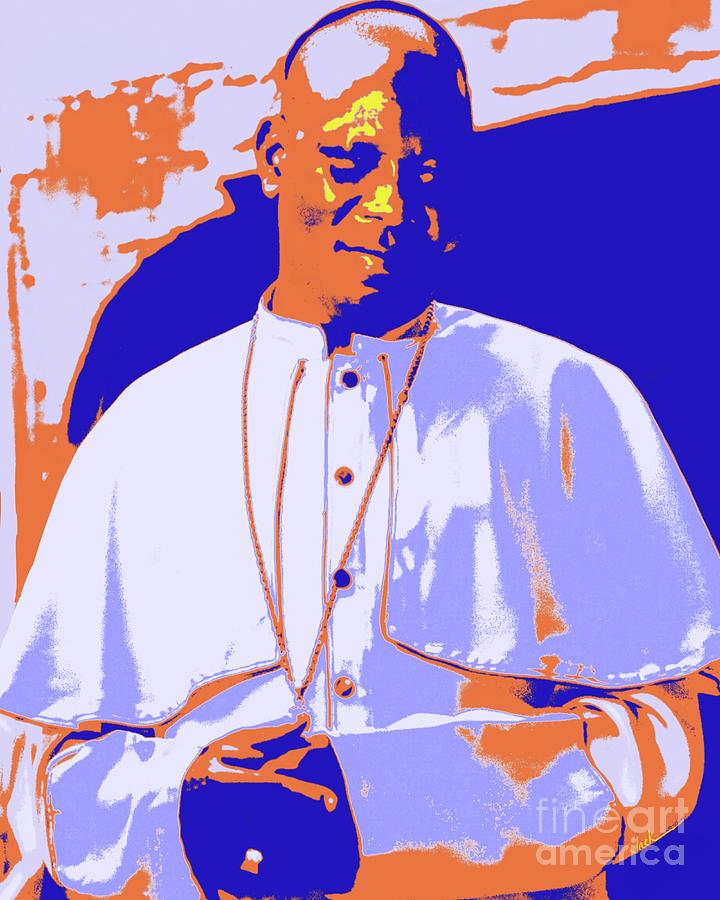 Catholic Painting - Bishop Oliver Dashe by Jack Bunds Catholic Painting - Bishop Oliver Dashe by Jack Bunds