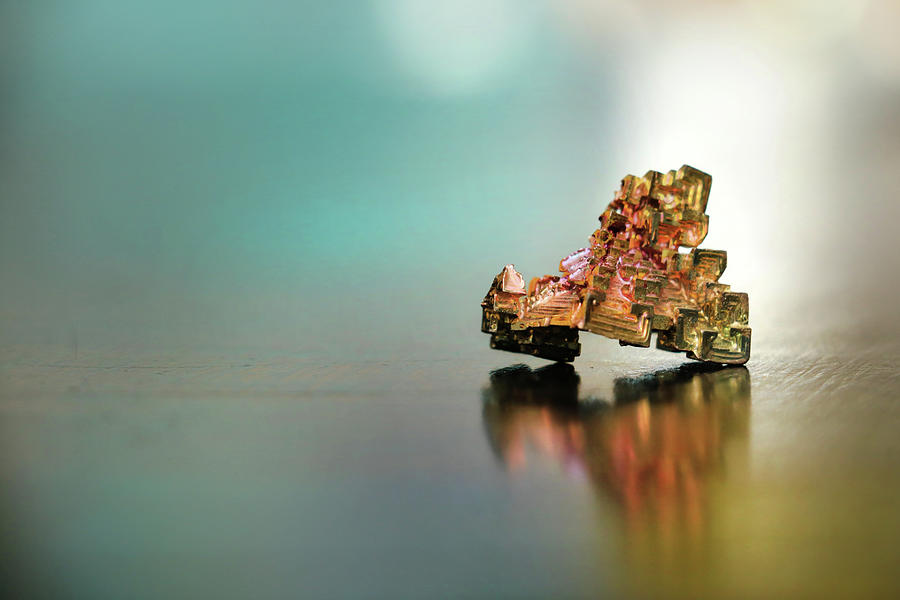Bismuth Crystal Photograph by Kelly Hazel