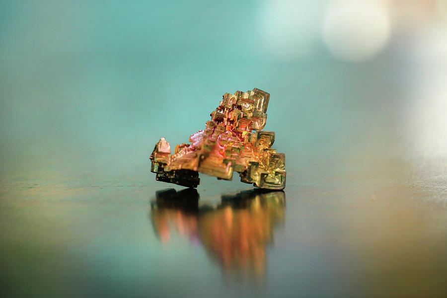 Bismuth  Photograph by Kelly Hazel