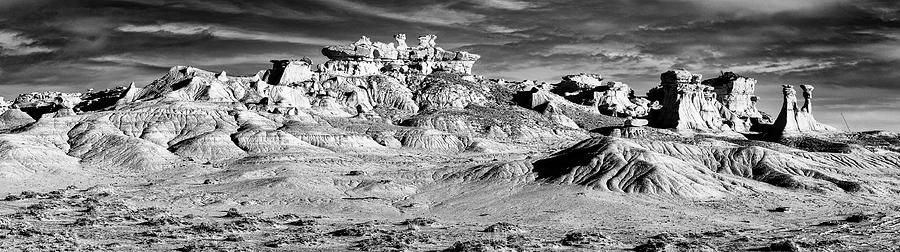 Bisti Badlands Panoramic  Photograph by Stephen Stookey