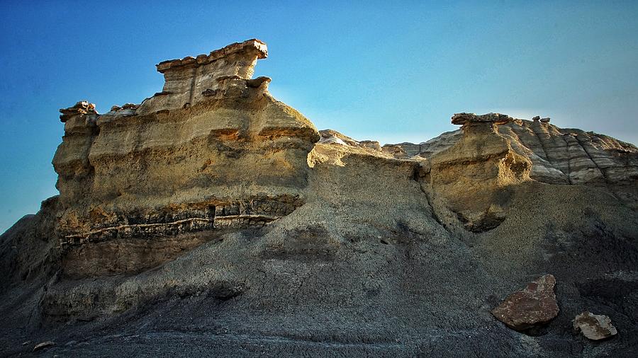 Bisti Da Na Zin Badlands Structure Photograph by Bruce Moore - Pixels