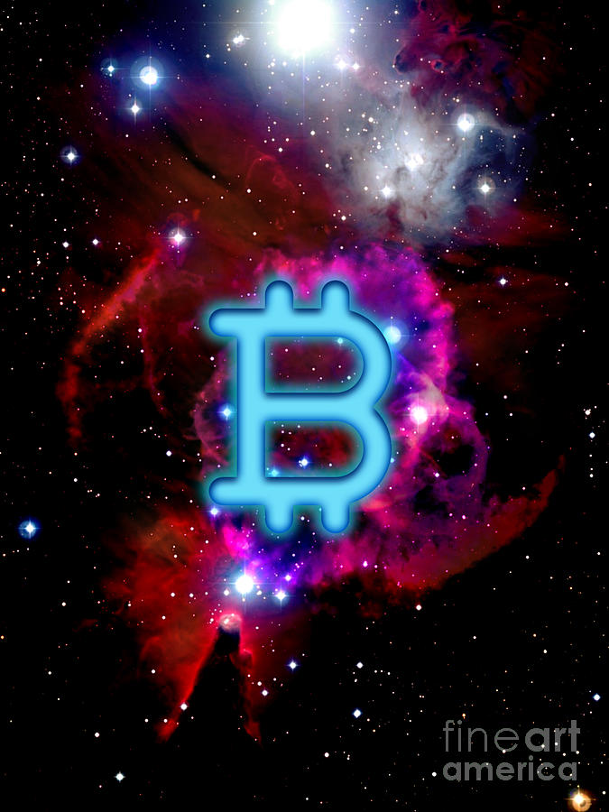 Bitcoin Genesis Digital Art by Franchi Torres