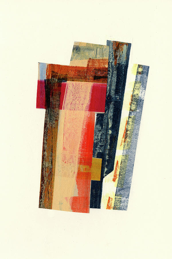 Bits and Pieces #11 Painting by Jane Davies