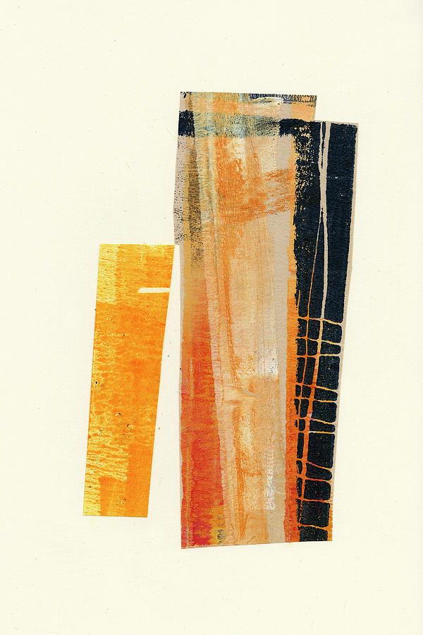 Bits and Pieces #13 Painting by Jane Davies